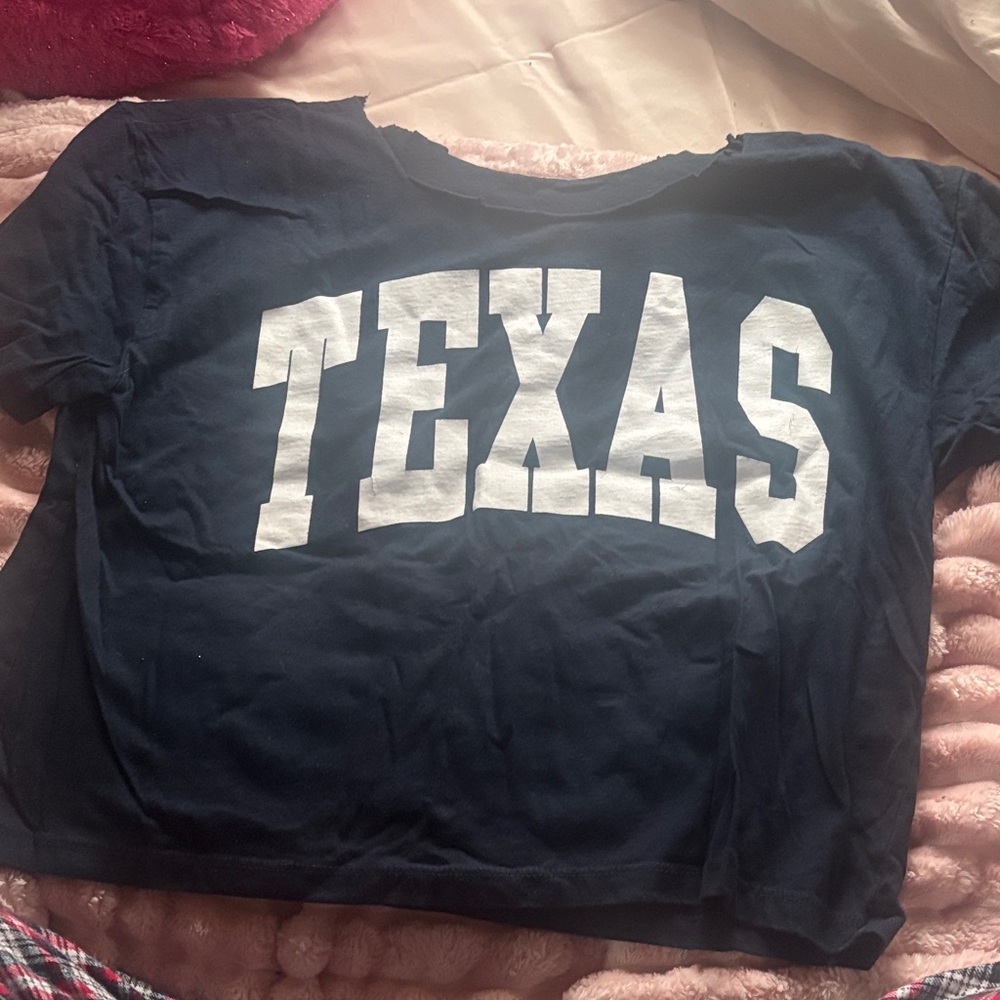 Navy Blue Texas T-Shirt
